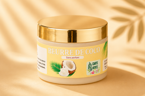 CARTE VERTE – BEURRE DE COCO