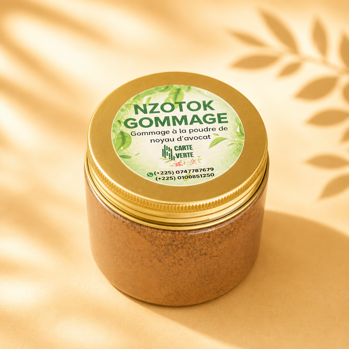 NZOTOCK GOMMAGE CARTE VERTE