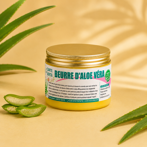 Beurre d'Aloe Vera  - carte verte