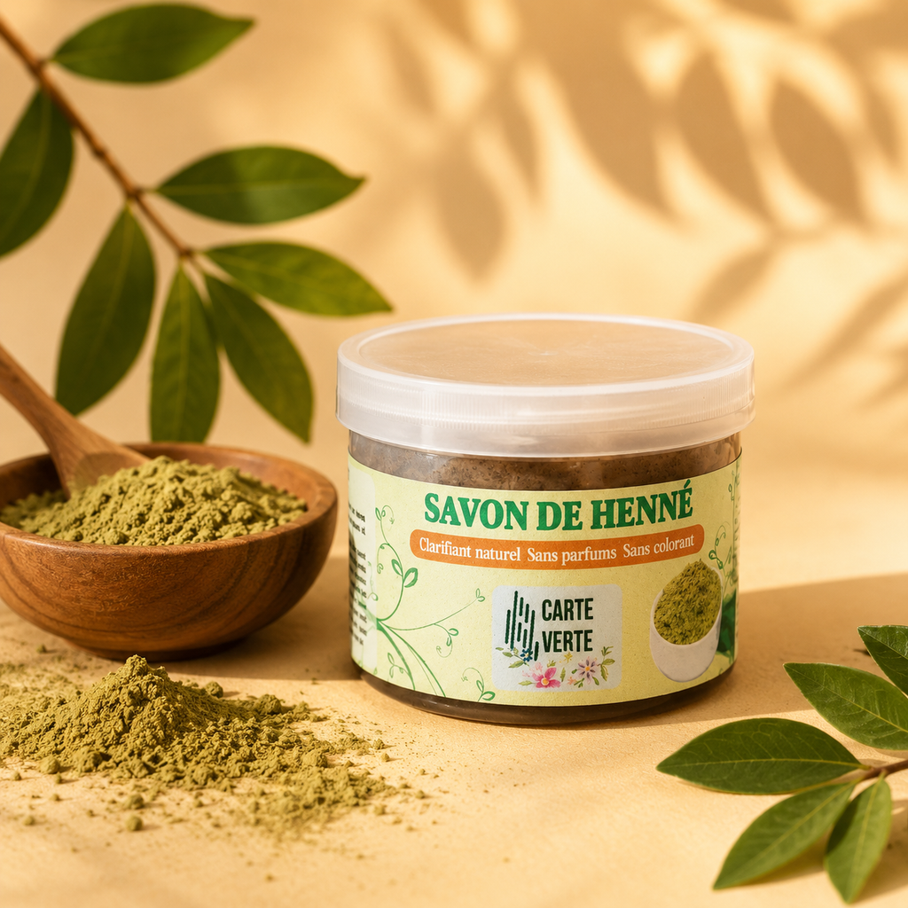 Savon Henné – Douceur &amp; Éclat Naturel